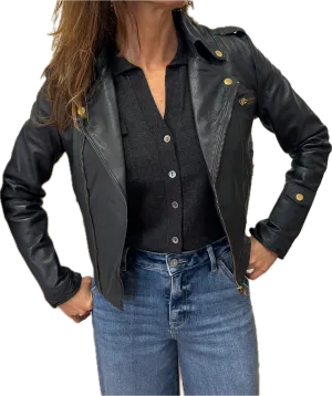 JAKETT Josey Vegetable Dye Leather Jacket