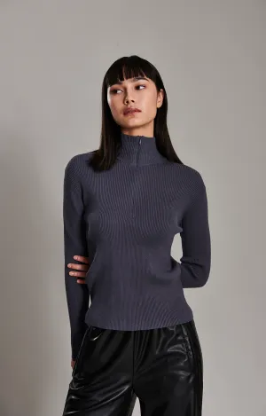 Jess Sweater - Oxford Blue