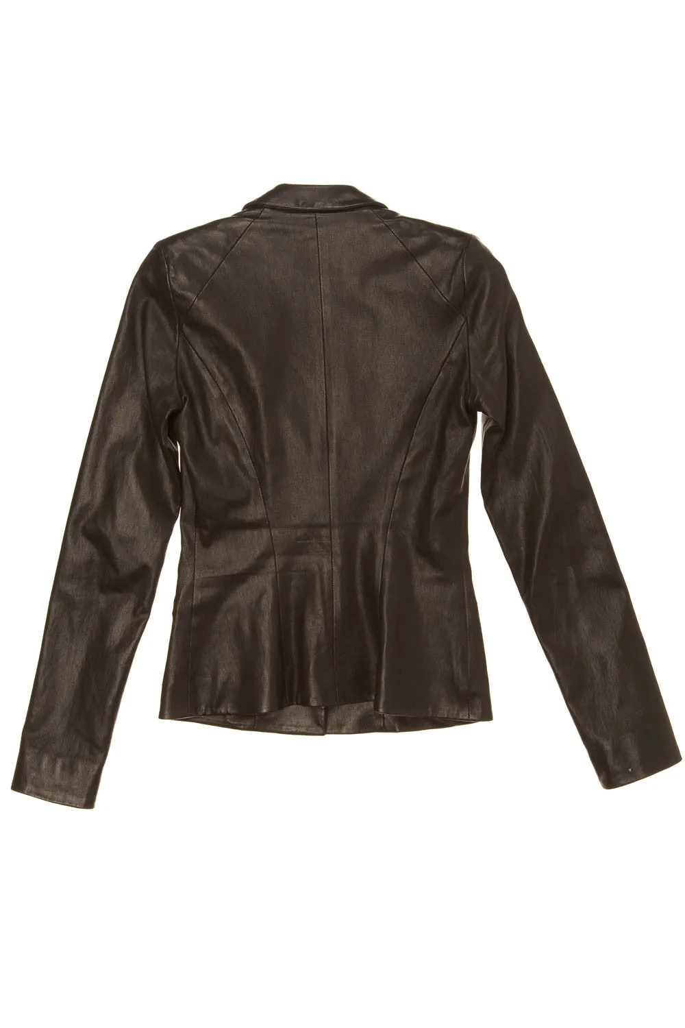 Jitrois - Black Leather Jacket - FR 38