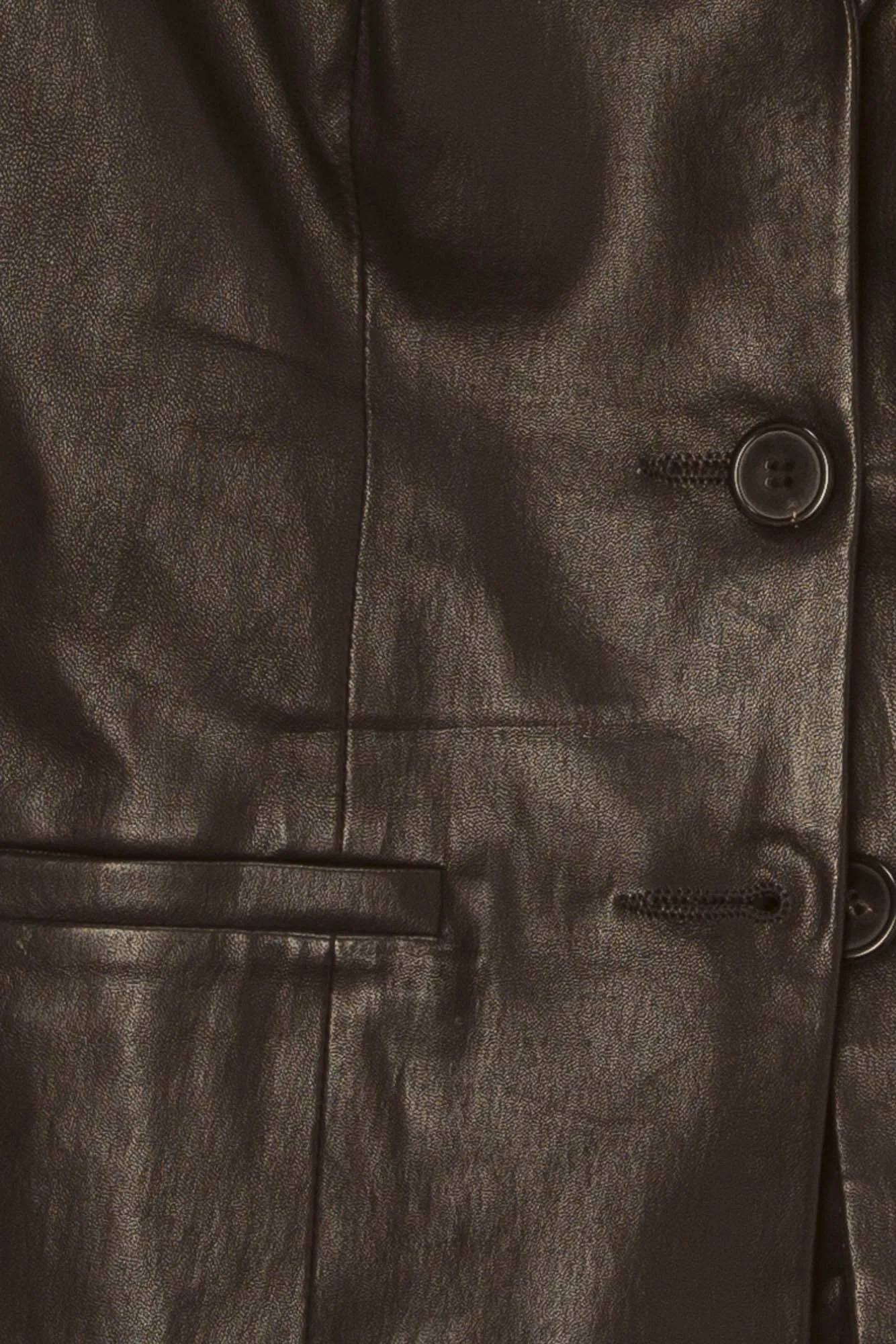Jitrois - Black Leather Jacket - FR 38