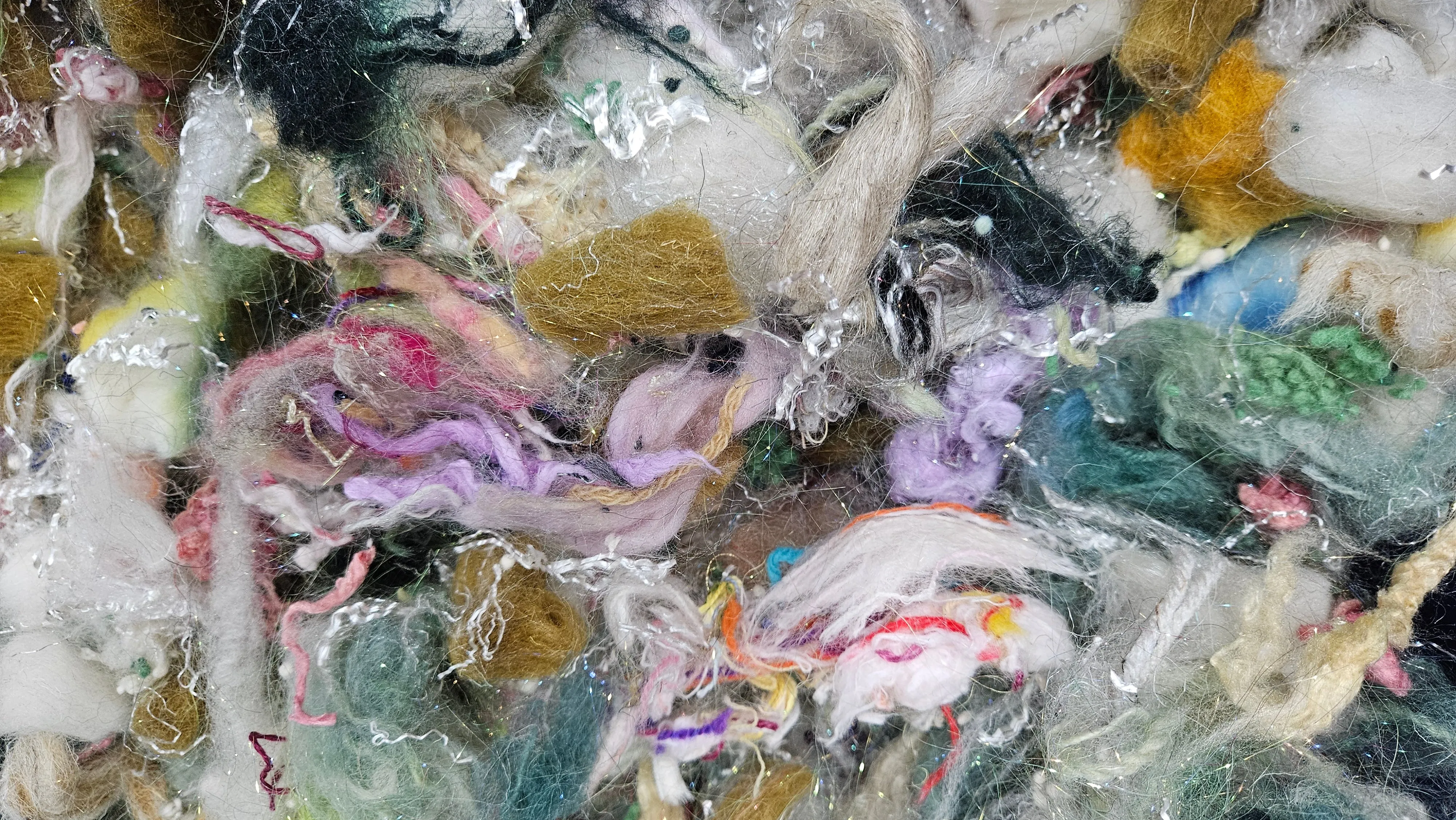 LADY OF SHALLOT Avonlea Inspired Fiber Art Texture Blend - 2 ounces