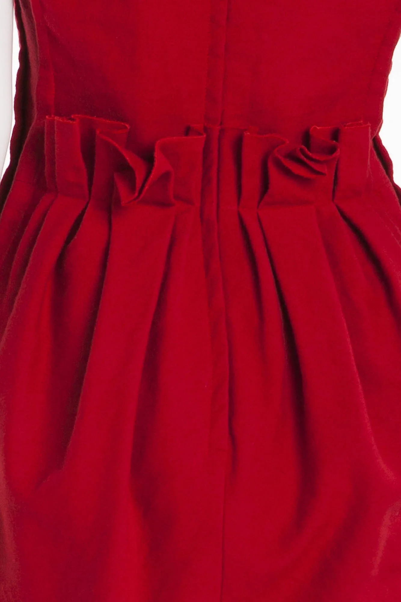 Lanvin - Editorial, As Seen on Runway - Short Sleeve Red Wool Dress - FR 38