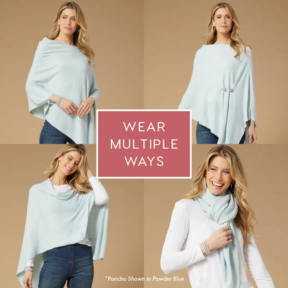 Lightweight Poncho - Camel