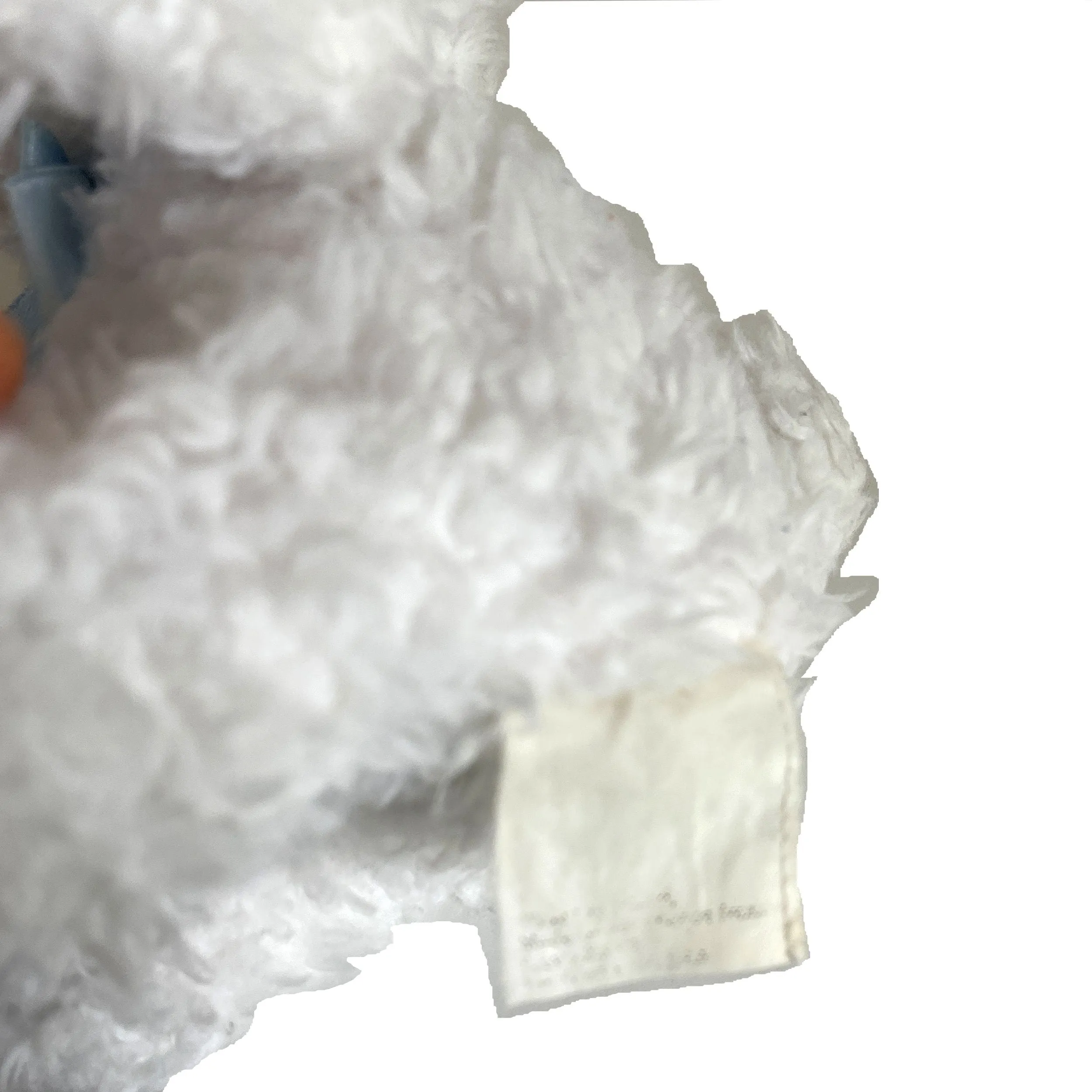 Little Suzy's Zoo White Lulla Bunny Plush Toy 7" with Rattle Baby Toddler Vintage Collectible USA Doll by Prestige Toy
