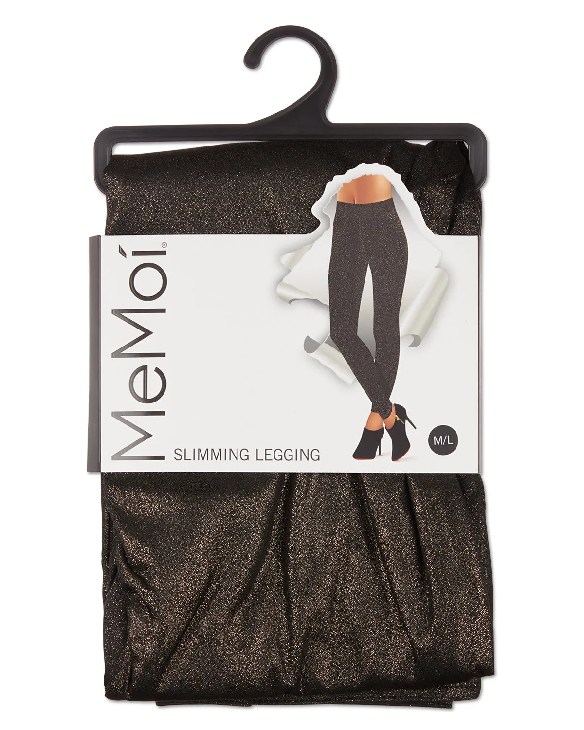 Metallic High Waist Shaping Leggings