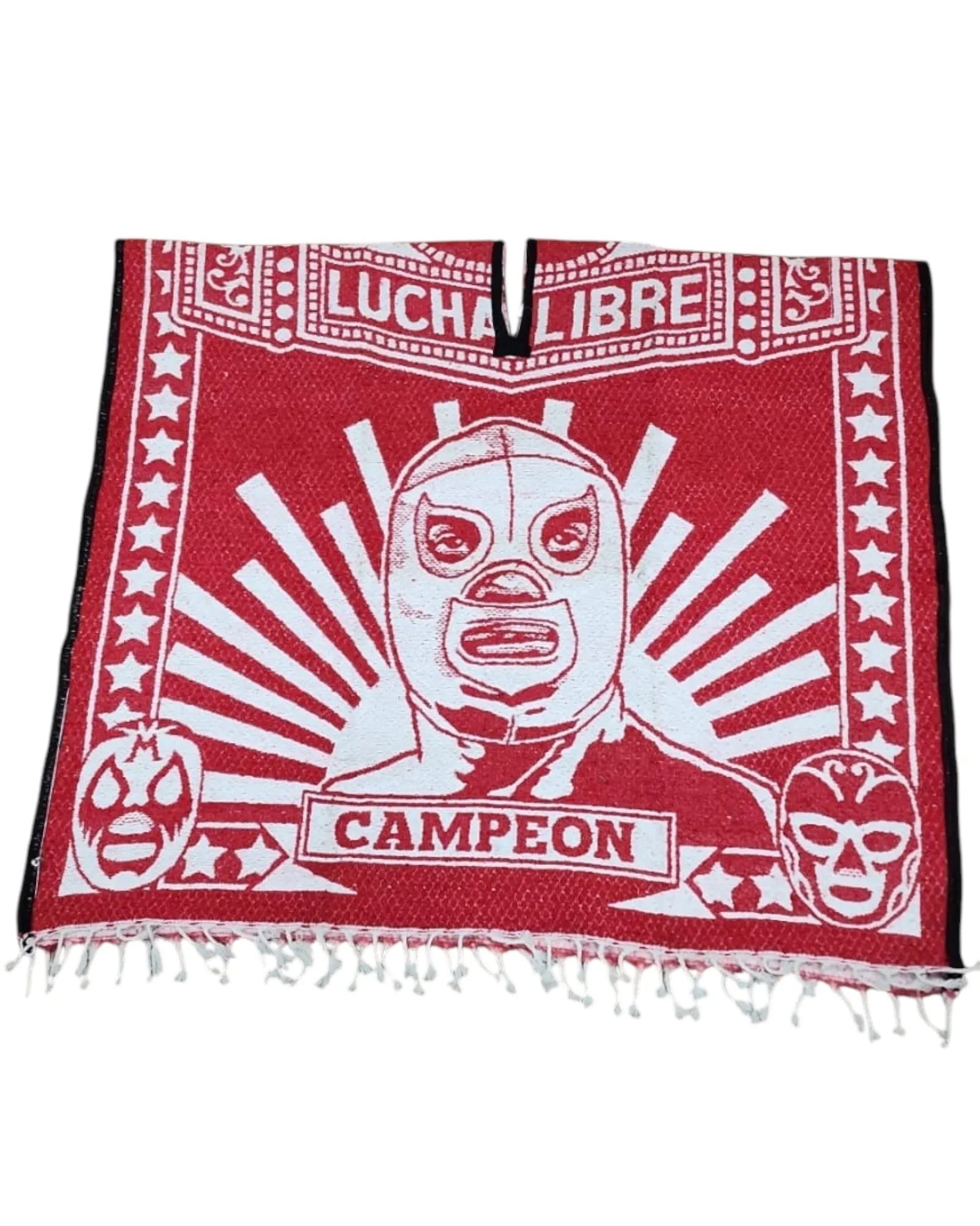 Mexican Poncho Blue Demon Unisex