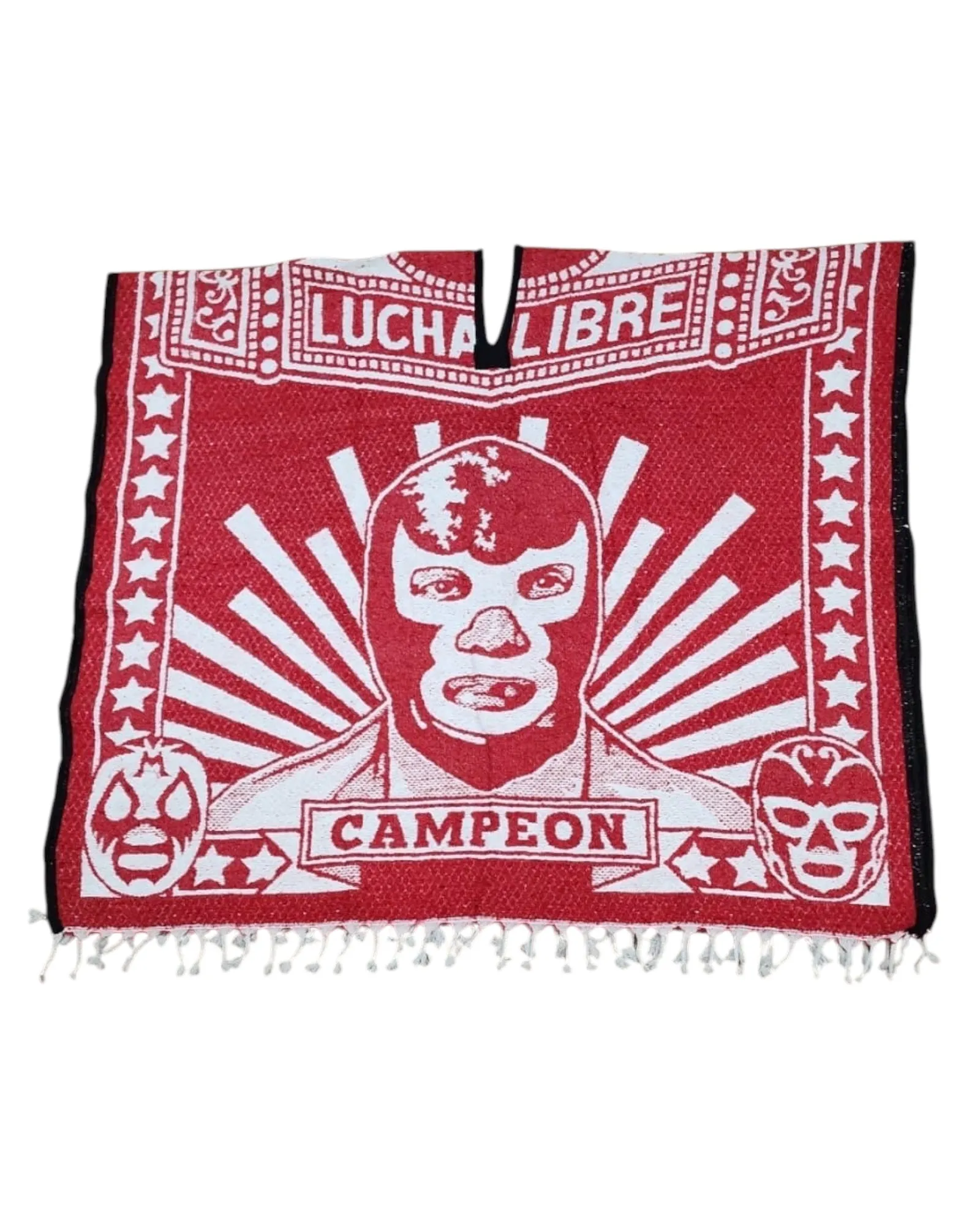 Mexican Poncho Blue Demon Unisex