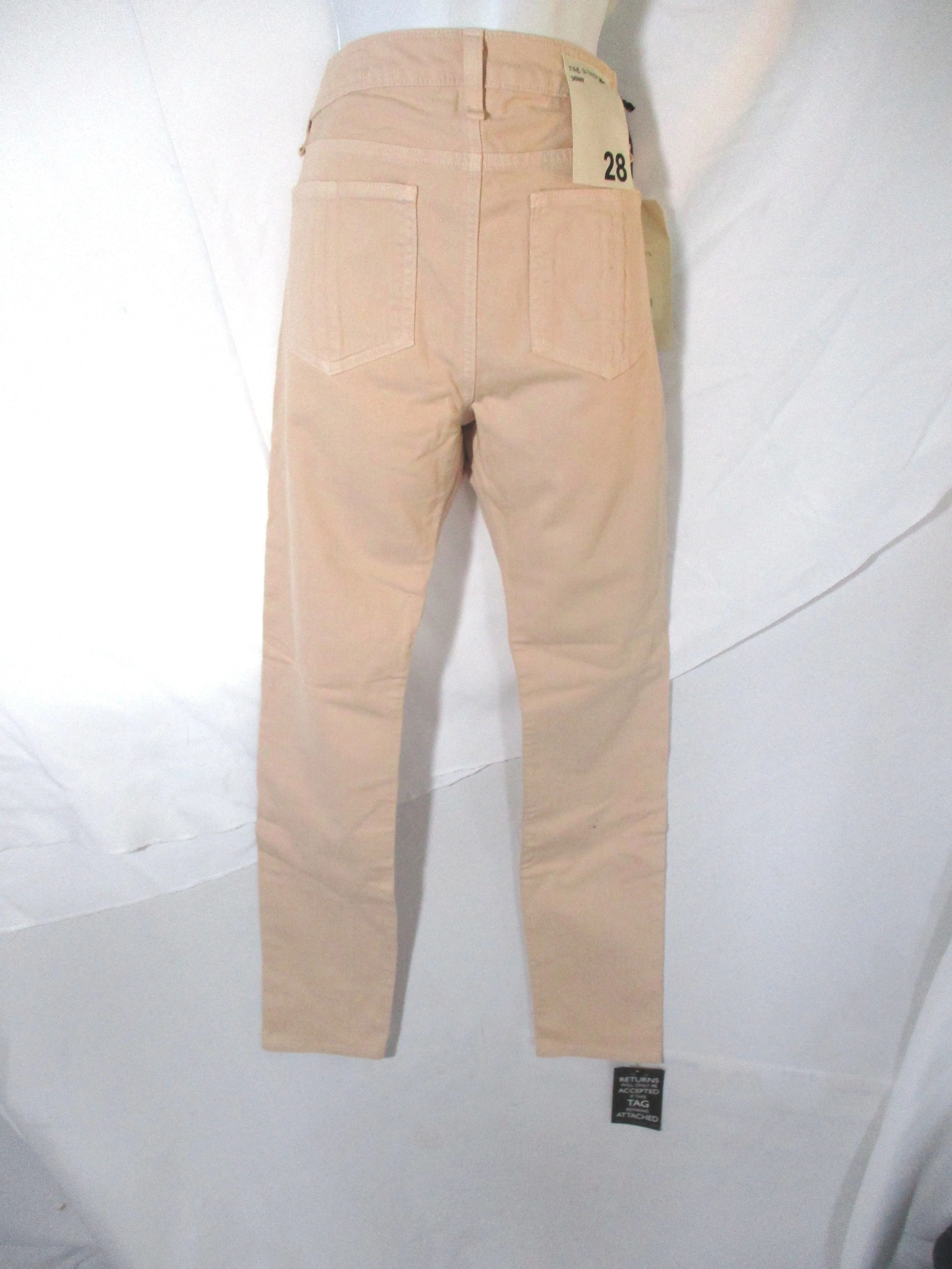 NEW RAG & BONE ROSE SKINNY Jean Pant 28 BLUSH Pink NWT