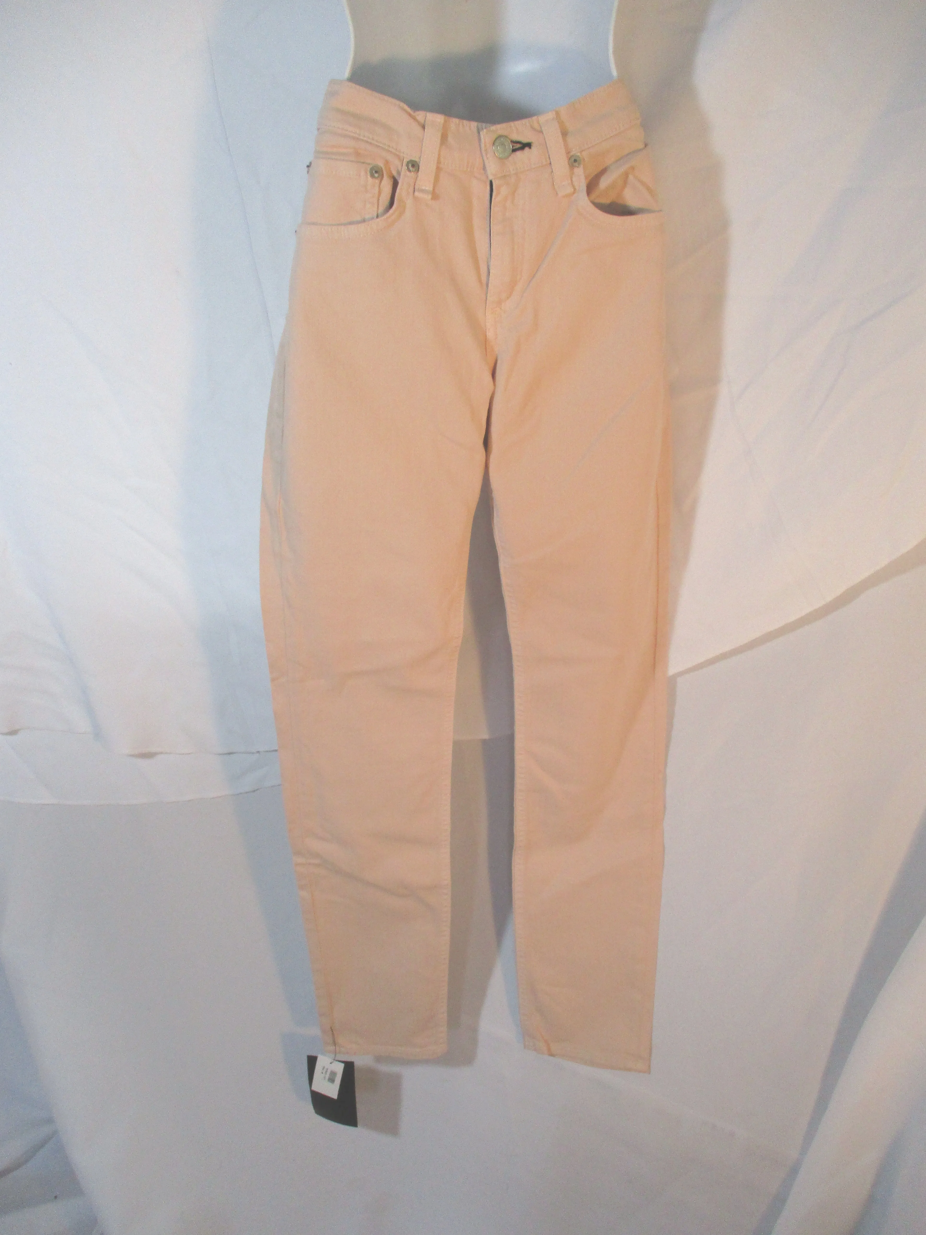 NEW RAG & BONE ROSE SKINNY Jean Pant 28 BLUSH Pink NWT