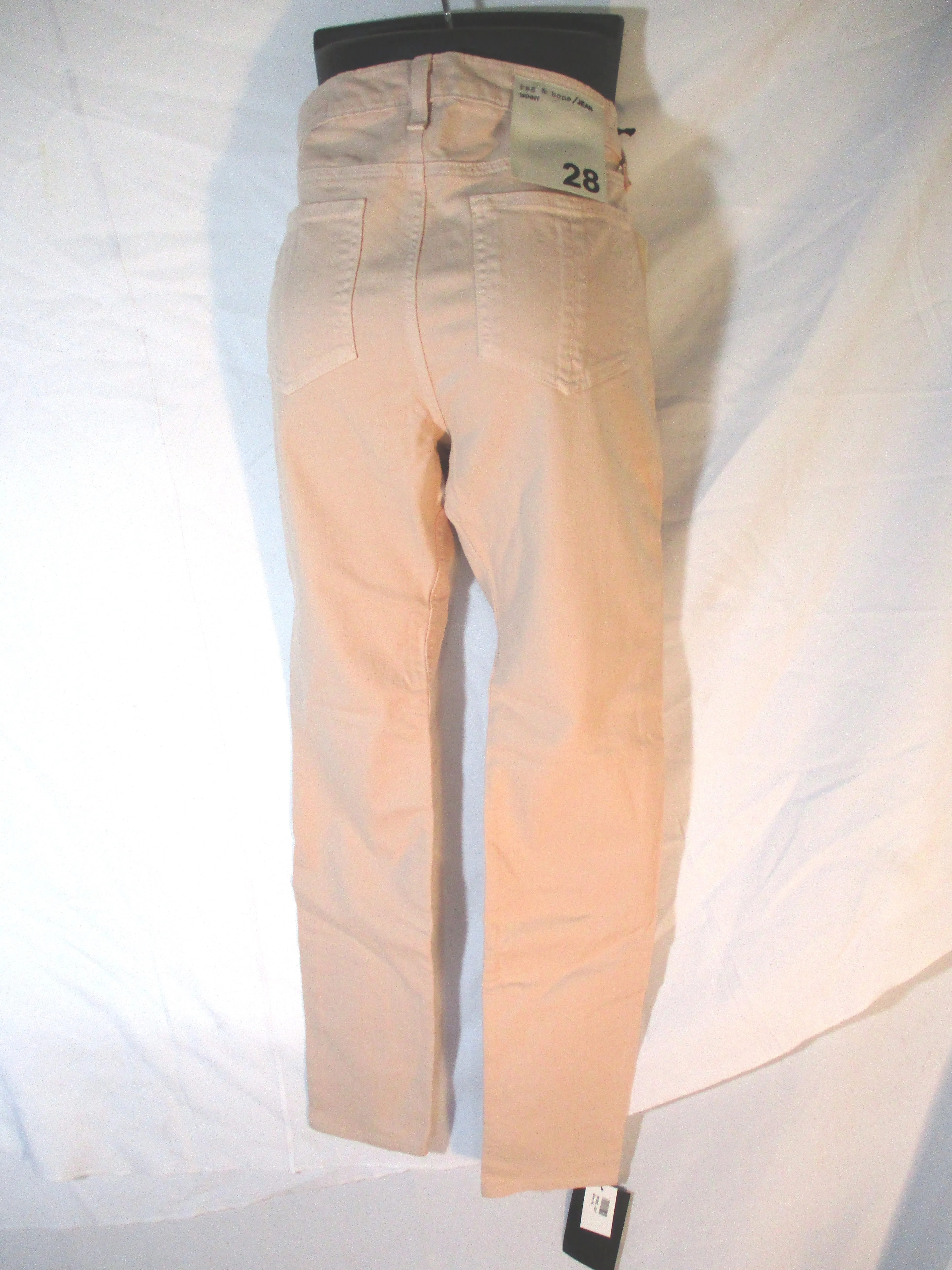 NEW RAG & BONE ROSE SKINNY Jean Pant 28 BLUSH Pink NWT