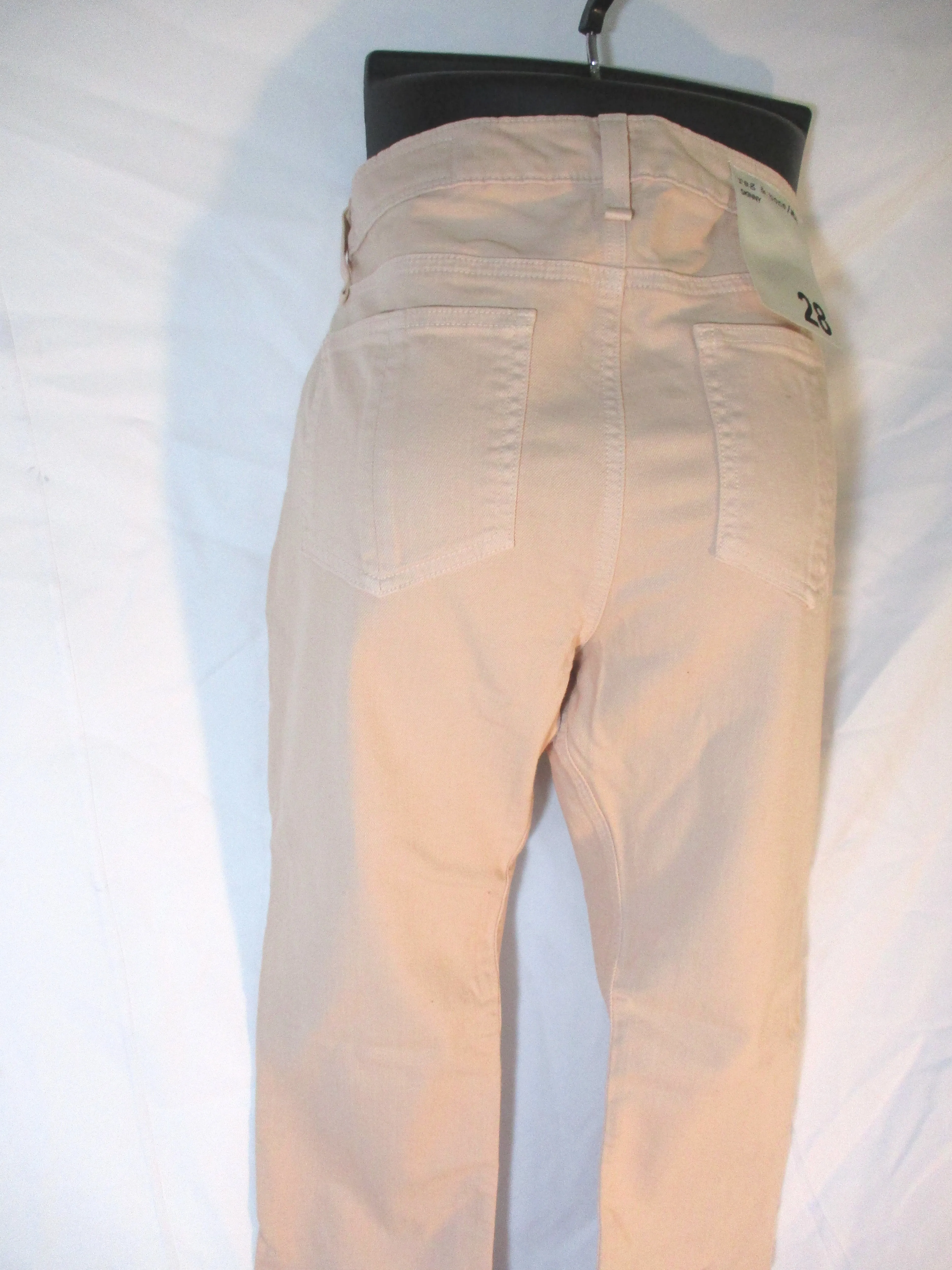 NEW RAG & BONE ROSE SKINNY Jean Pant 28 BLUSH Pink NWT