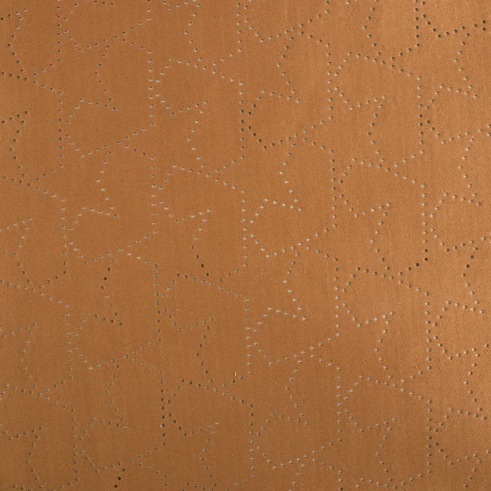 Novelty Fancy Suede - Solid -Camel