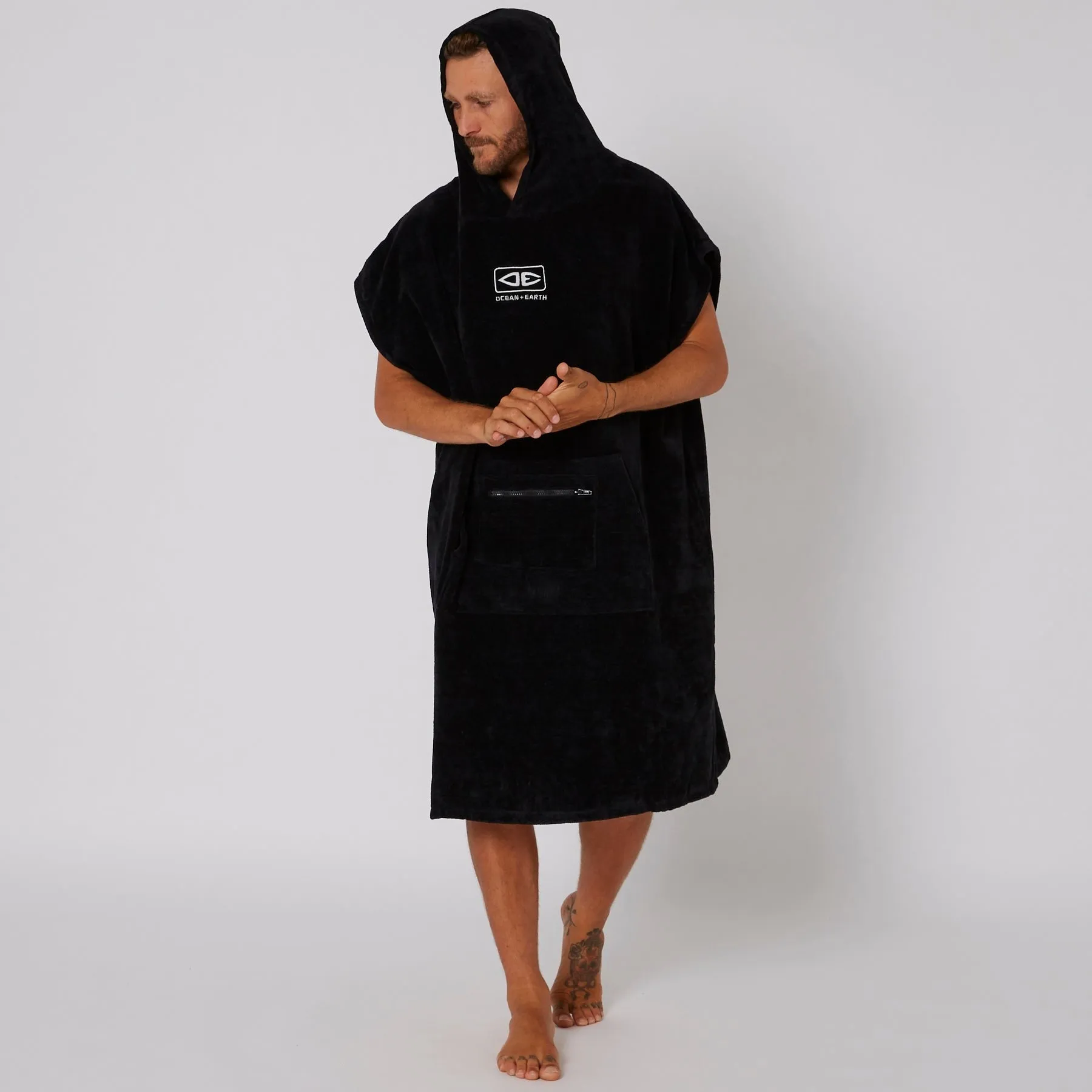 O&E Corp Mens Hooded Poncho
