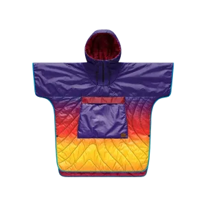 Original Puffy Poncho - Pyro Fade