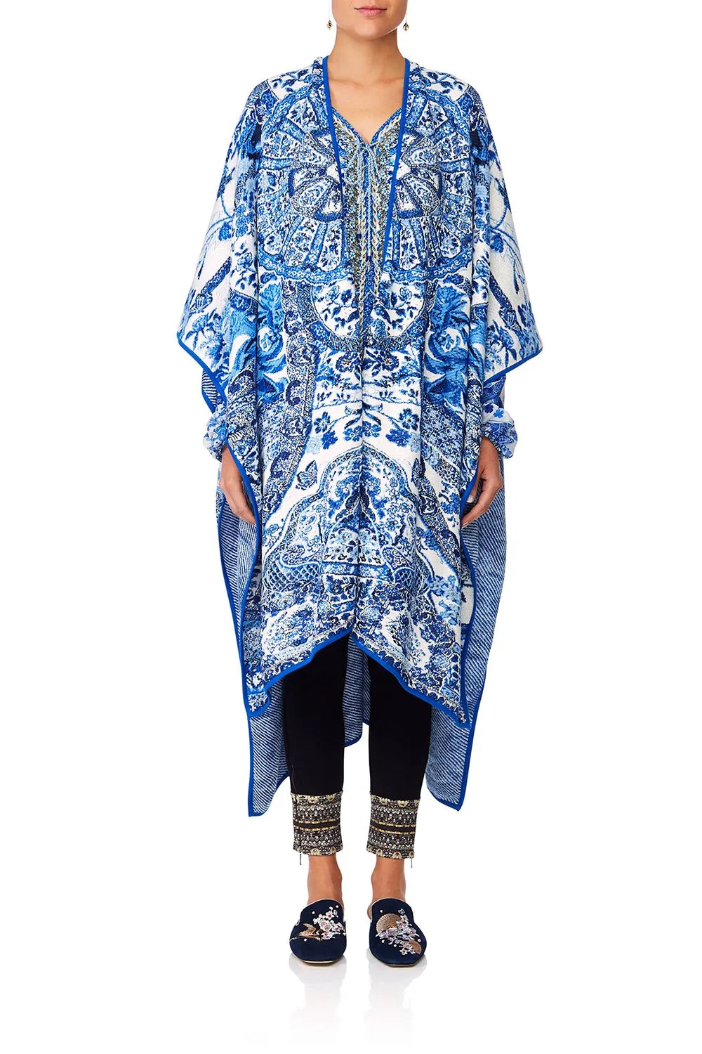 OVERSIZED THROWOVER PONCHO ETERNITY'S EMPIRE