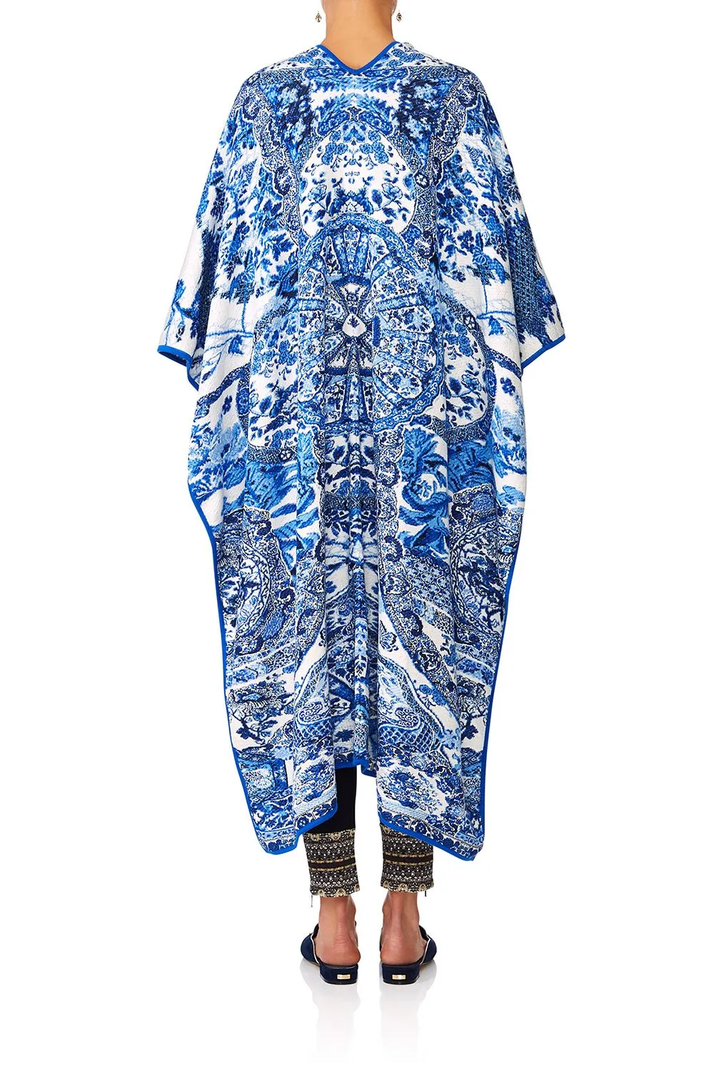 OVERSIZED THROWOVER PONCHO ETERNITY'S EMPIRE