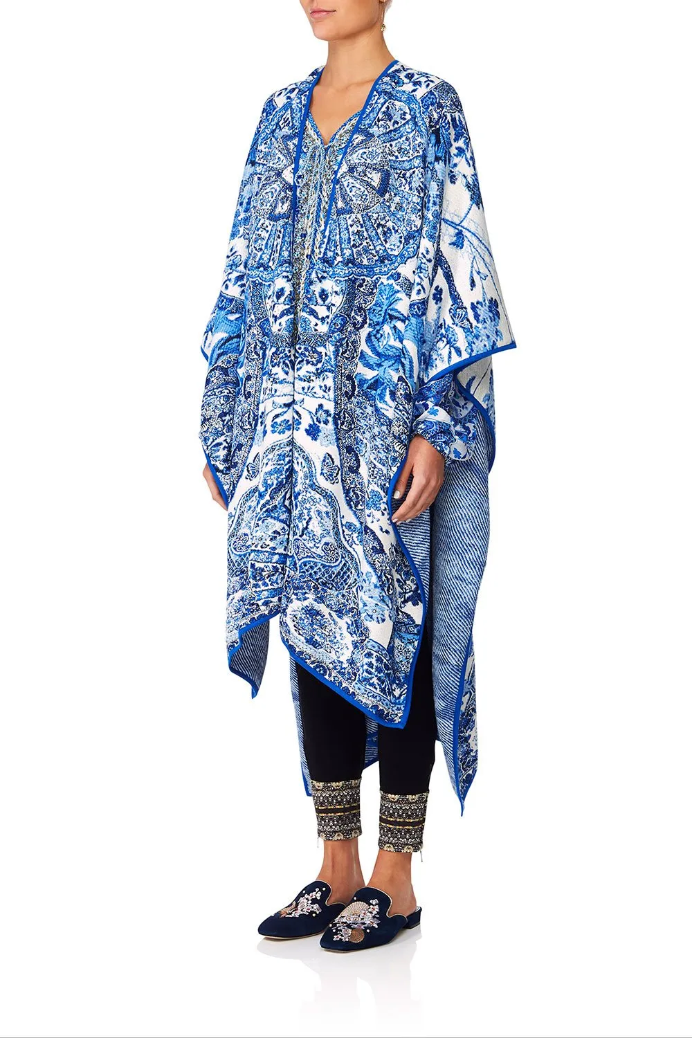 OVERSIZED THROWOVER PONCHO ETERNITY'S EMPIRE