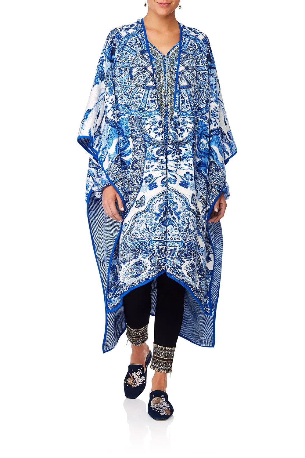 OVERSIZED THROWOVER PONCHO ETERNITY'S EMPIRE