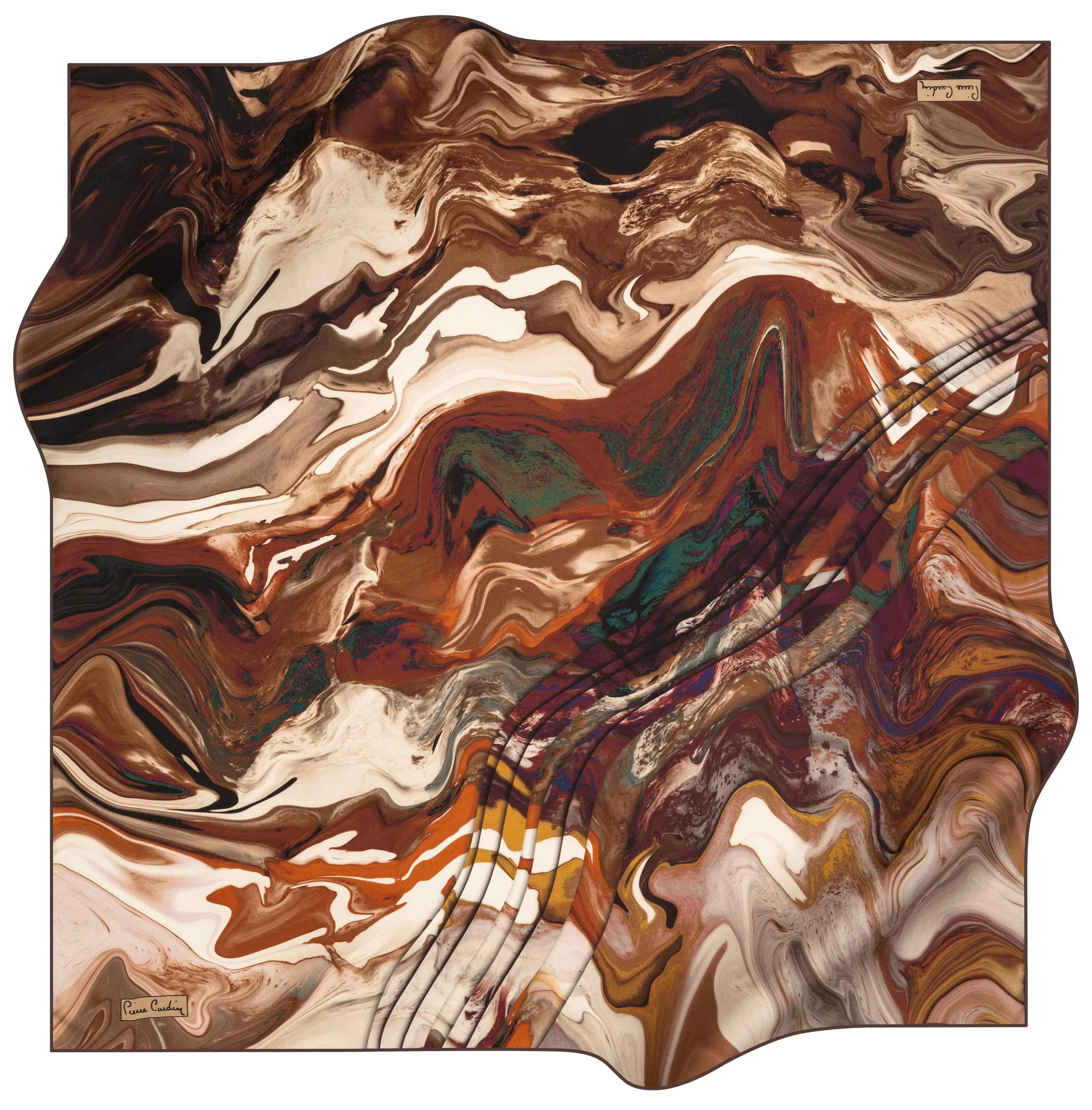 Pierre Cardin Milan Silk Scarf No. 42