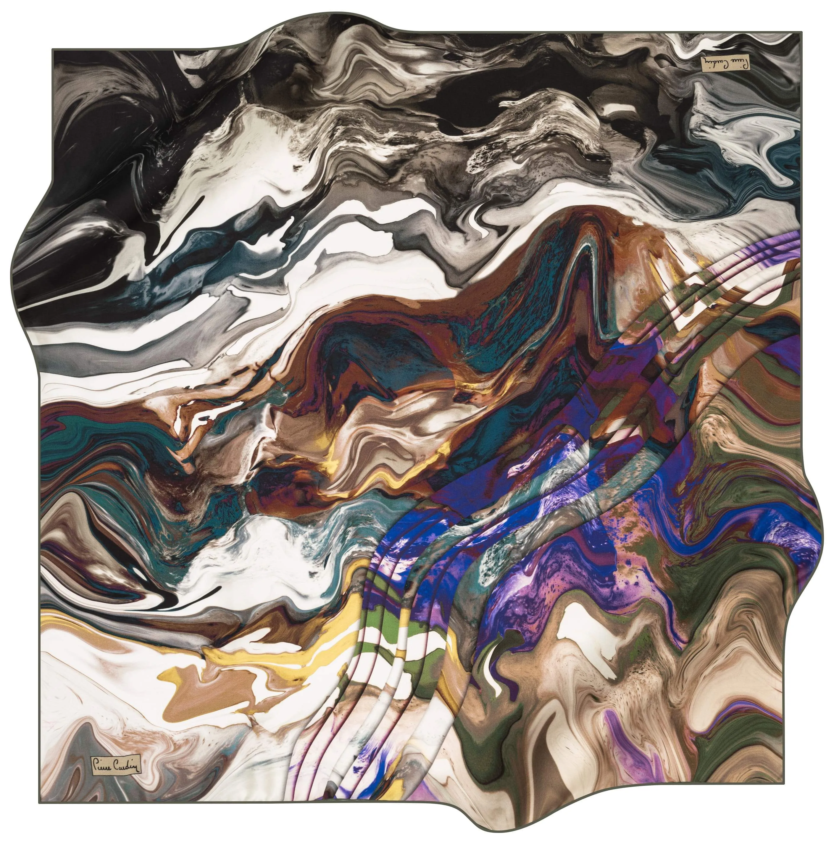 Pierre Cardin Milan Silk Scarf No. 51