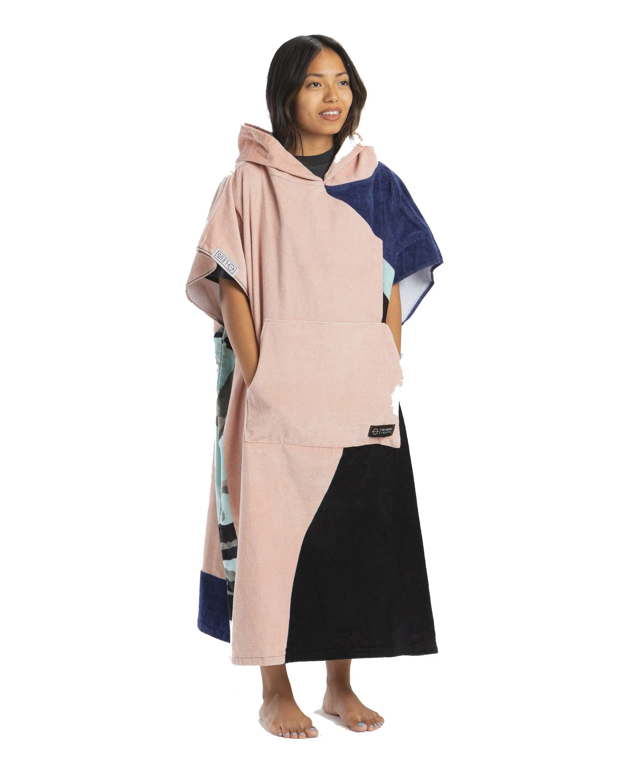 Poncho Leus Original Eco Sky Brown Sunrise Camo