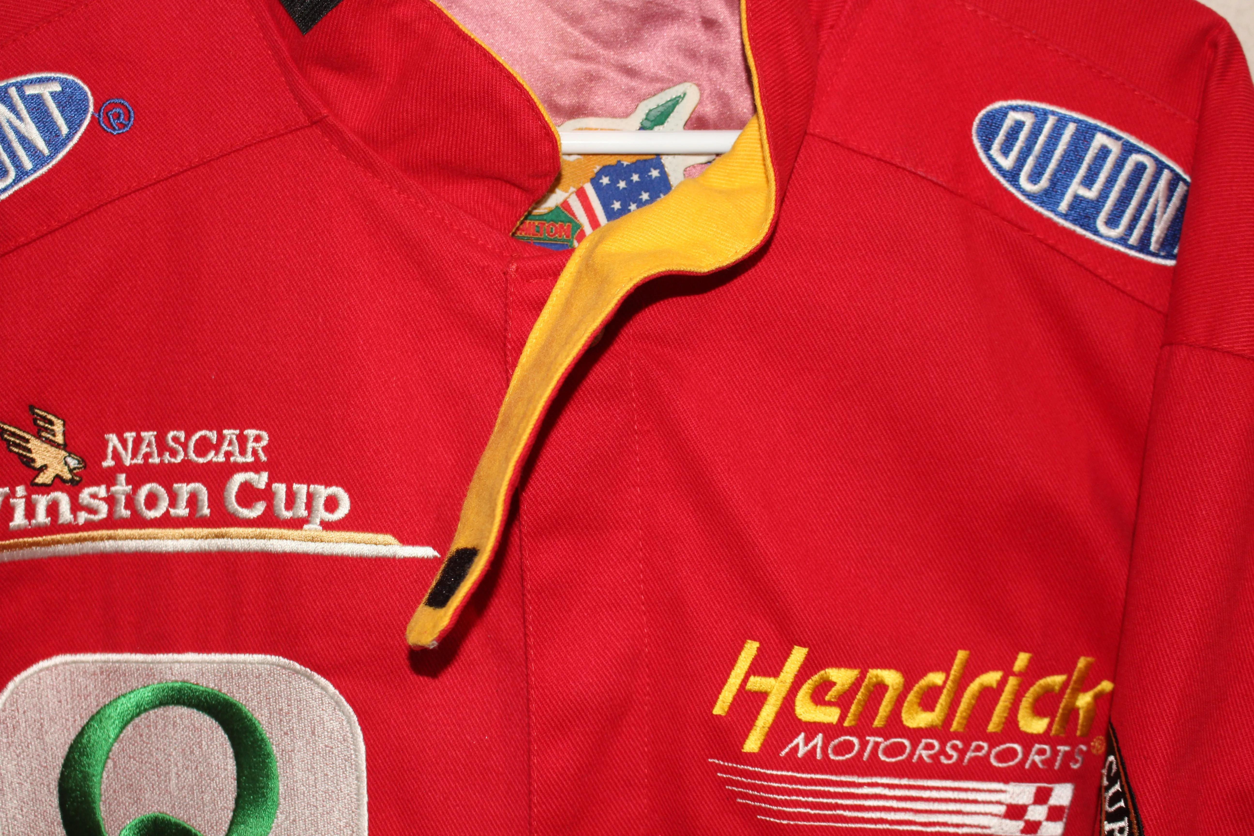 Rare DuPont Racing Rainbow Series NASCAR Jeff Gordon #24 Jeff Hamilton Jacket (L)