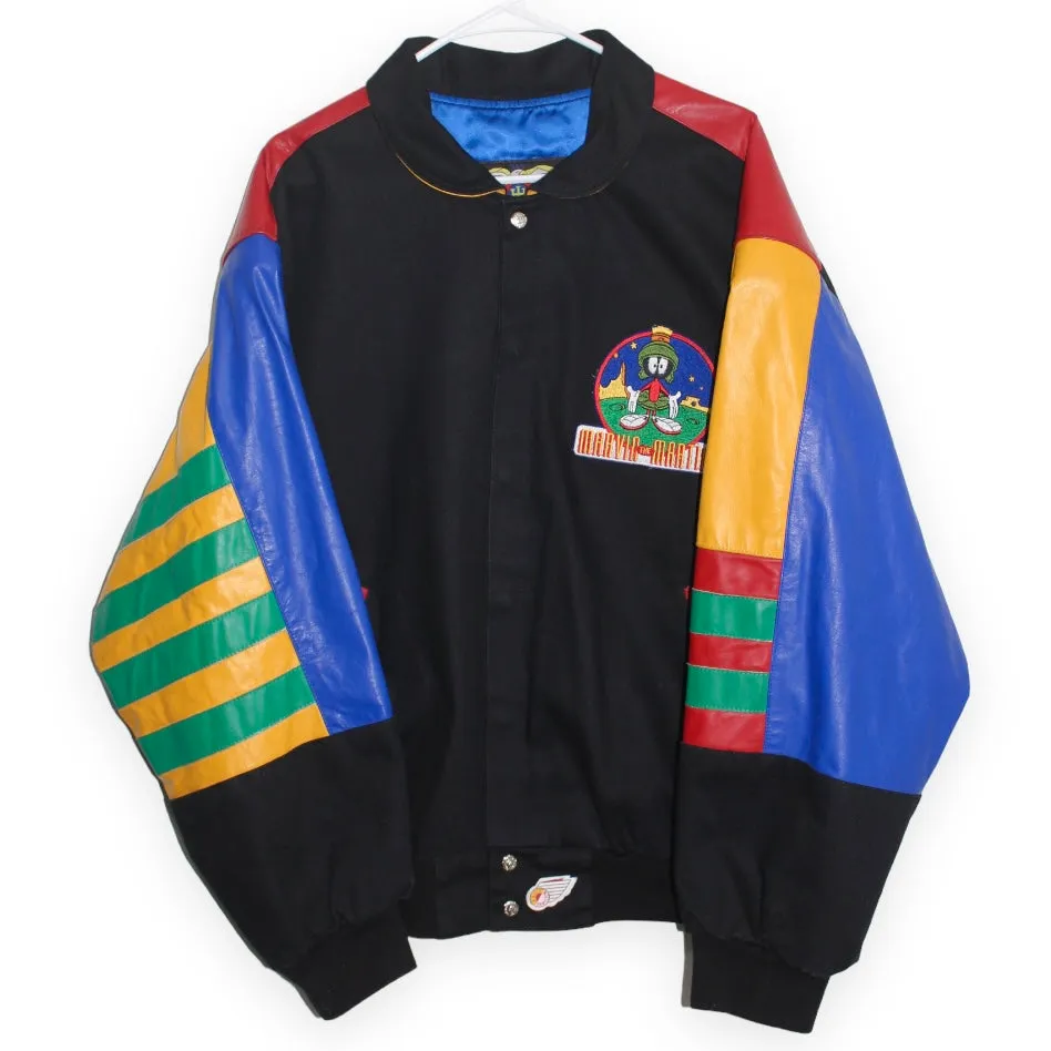 Rare Marvin the Martian Jeff Hamilton Leather Jacket (XL)