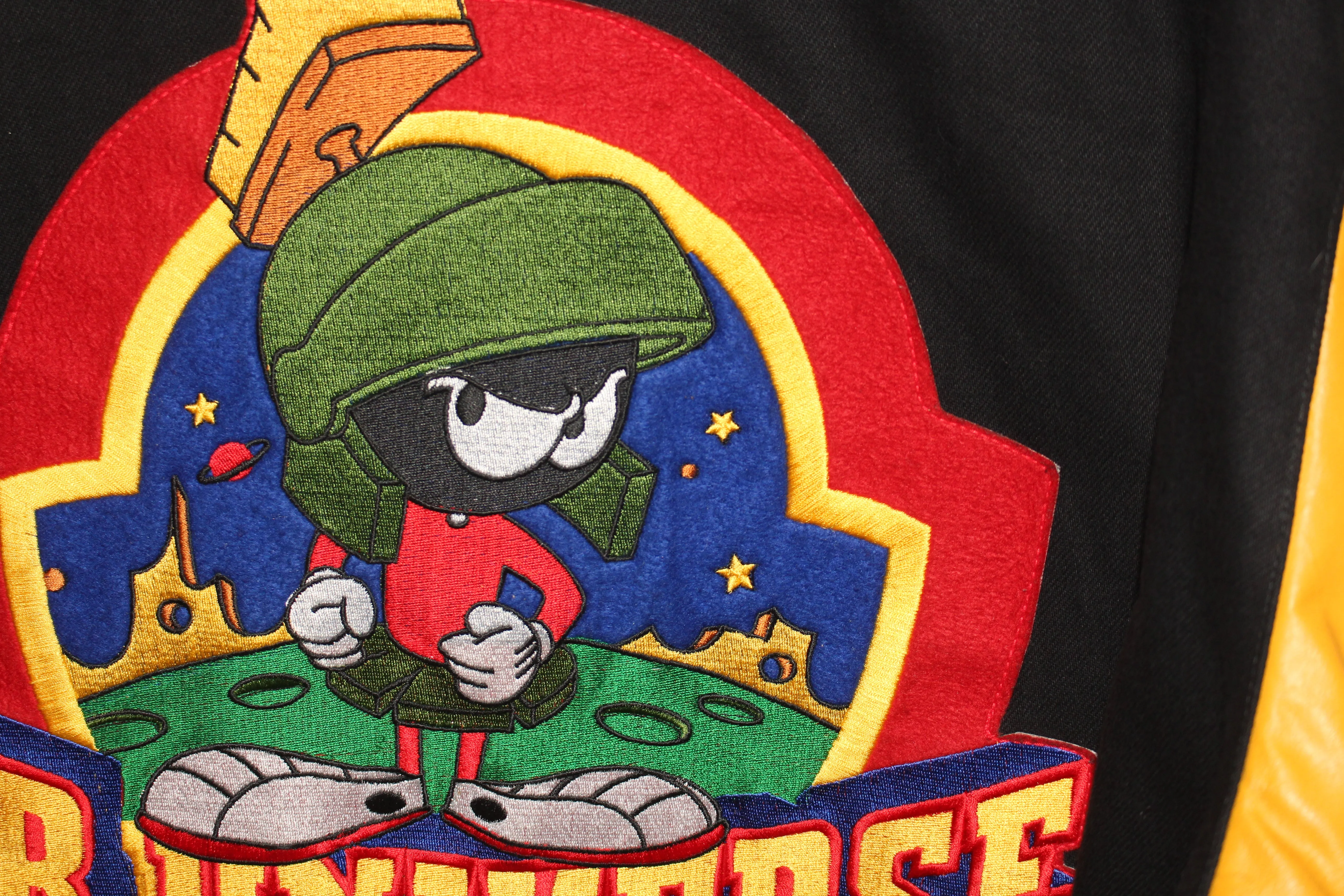 Rare Marvin the Martian Jeff Hamilton Leather Jacket (XL)