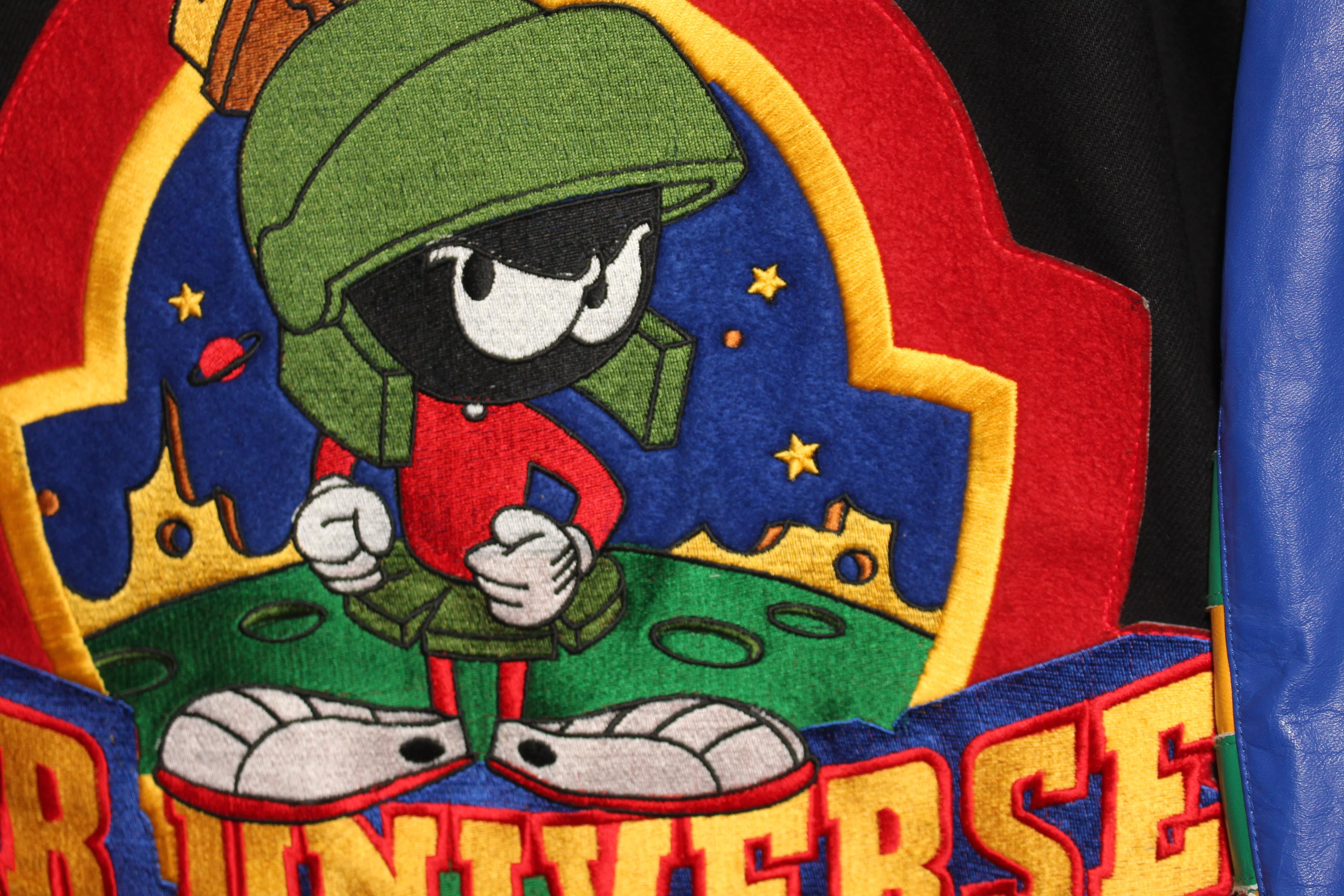 Rare Marvin the Martian Jeff Hamilton Leather Jacket (XL)