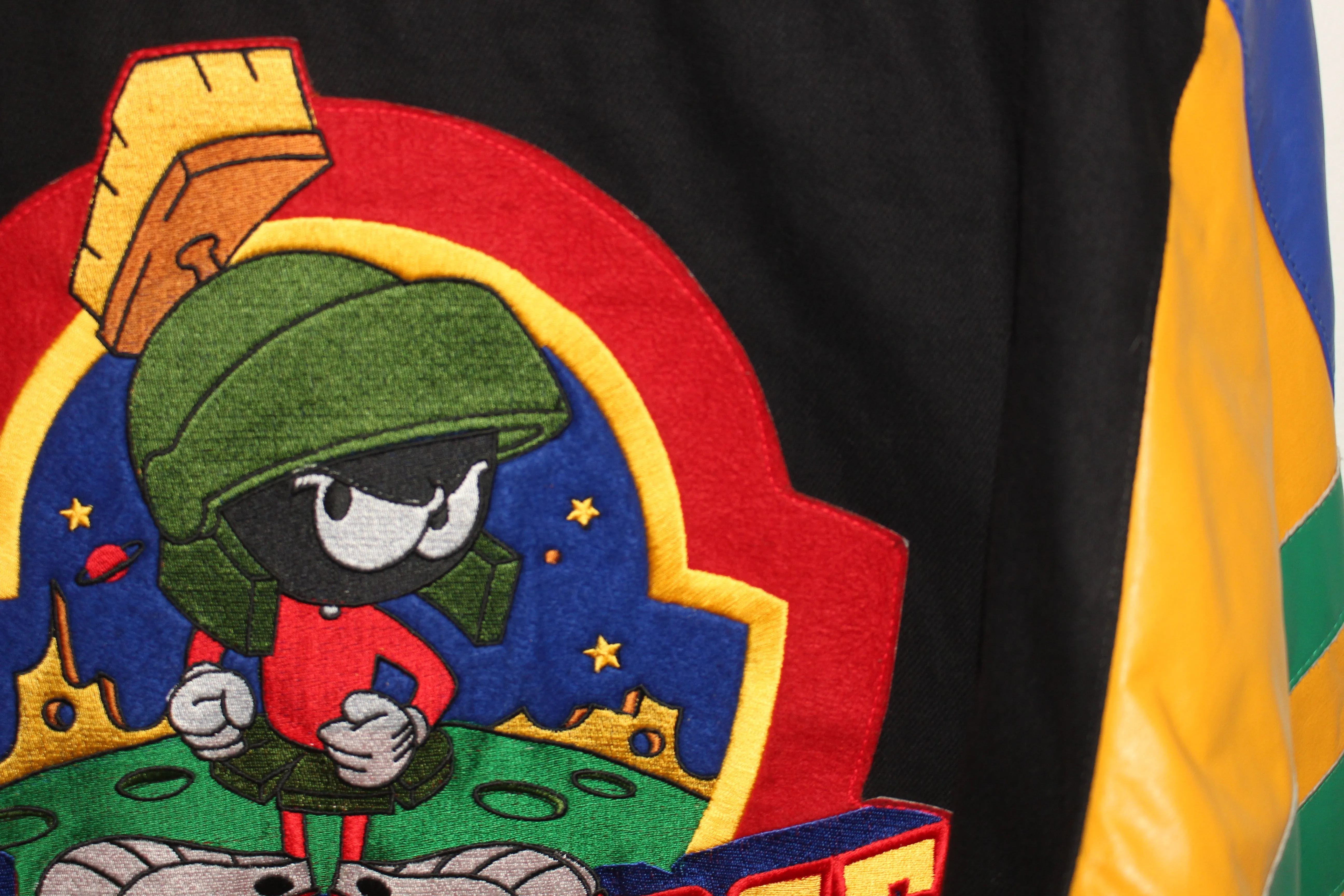 Rare Marvin the Martian Jeff Hamilton Leather Jacket (XL)