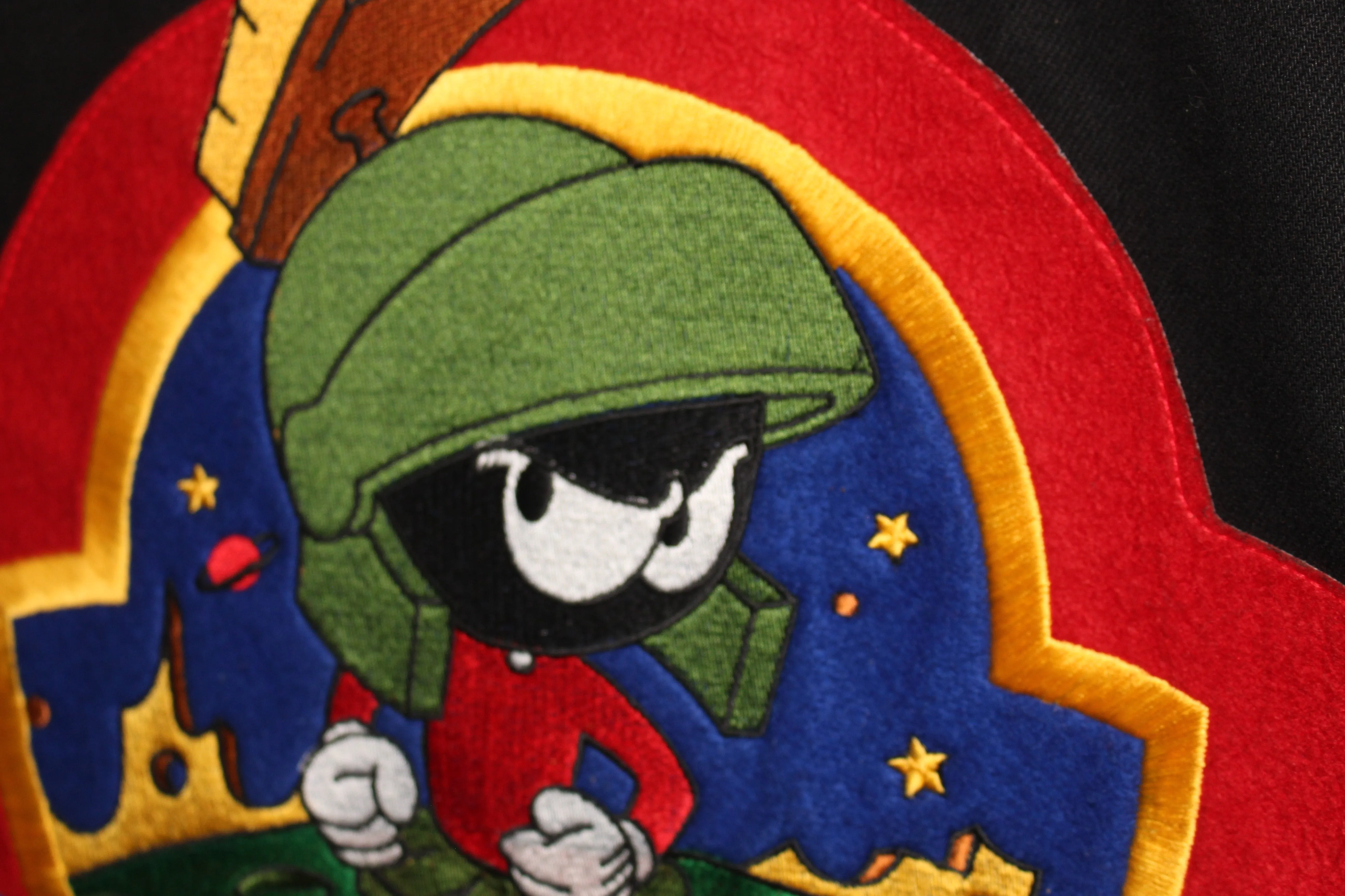 Rare Marvin the Martian Jeff Hamilton Leather Jacket (XL)