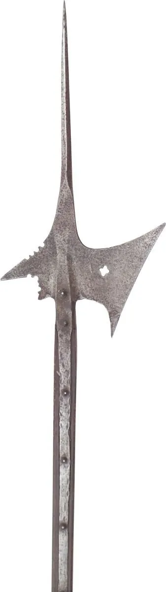RARE SWISS OR GERMAN HALBERD C.1520-40