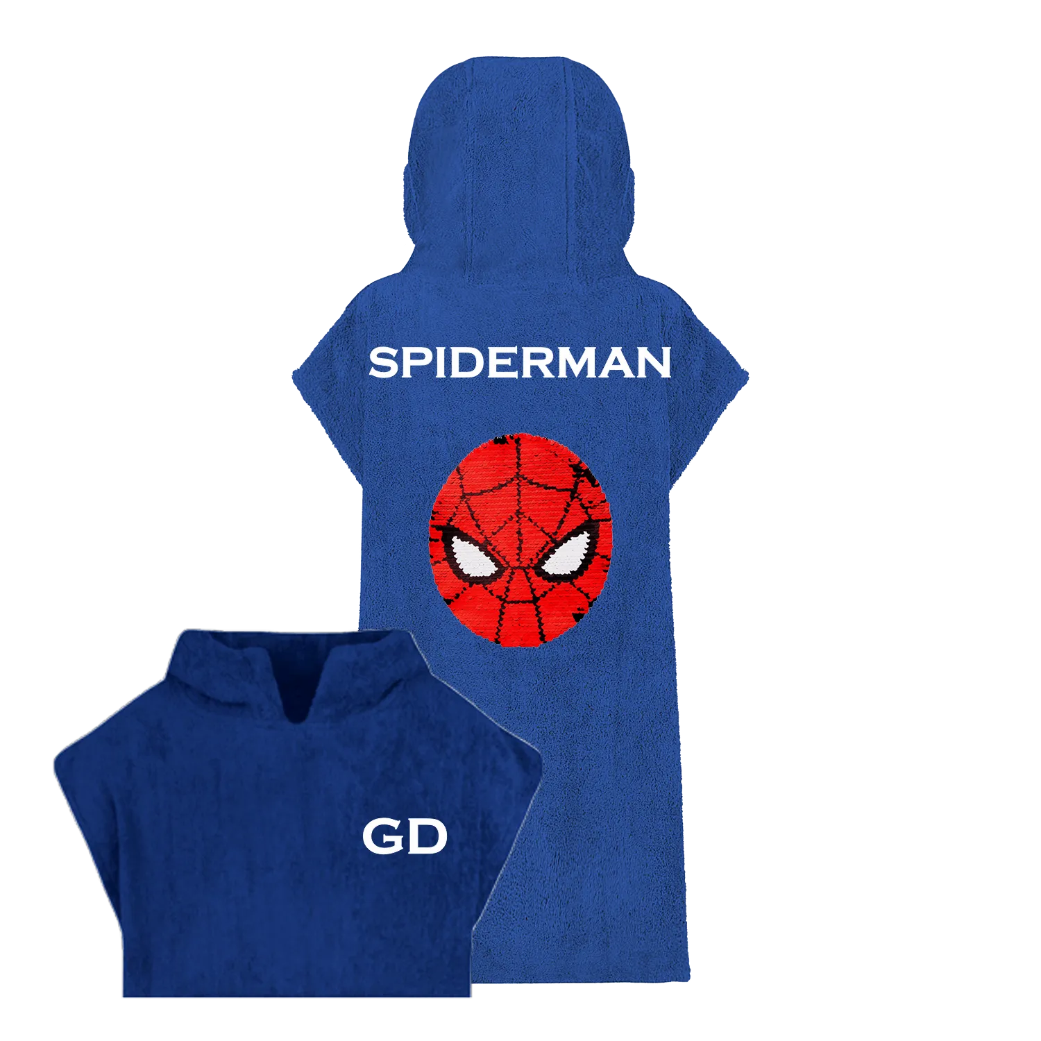 Reversible Spiderman Beach Robe