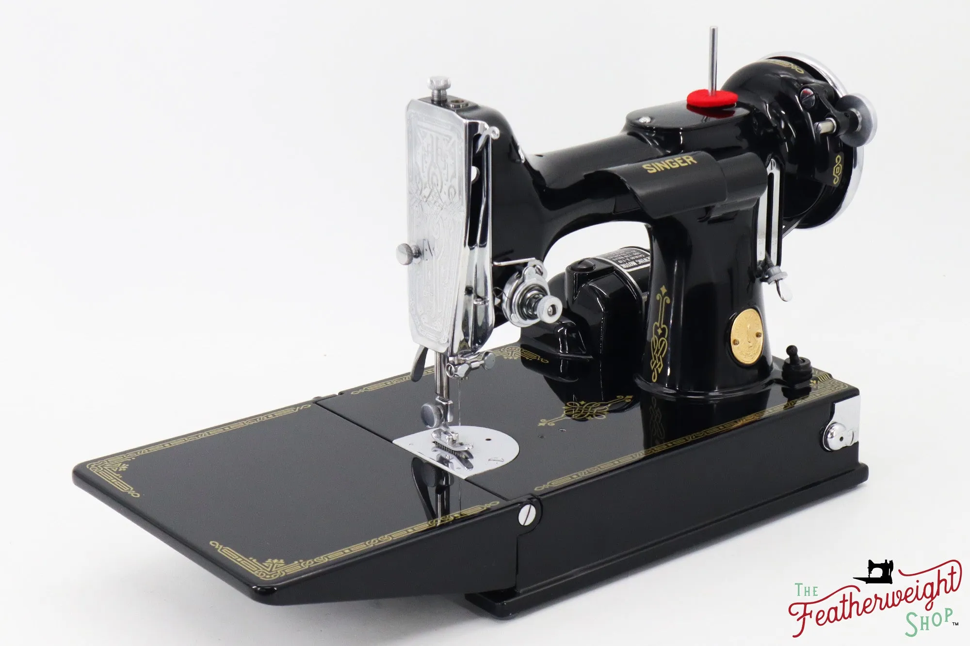 Singer Featherweight 221, "First-Run" 1933 AD54266* - Fully Restored in Gloss Black