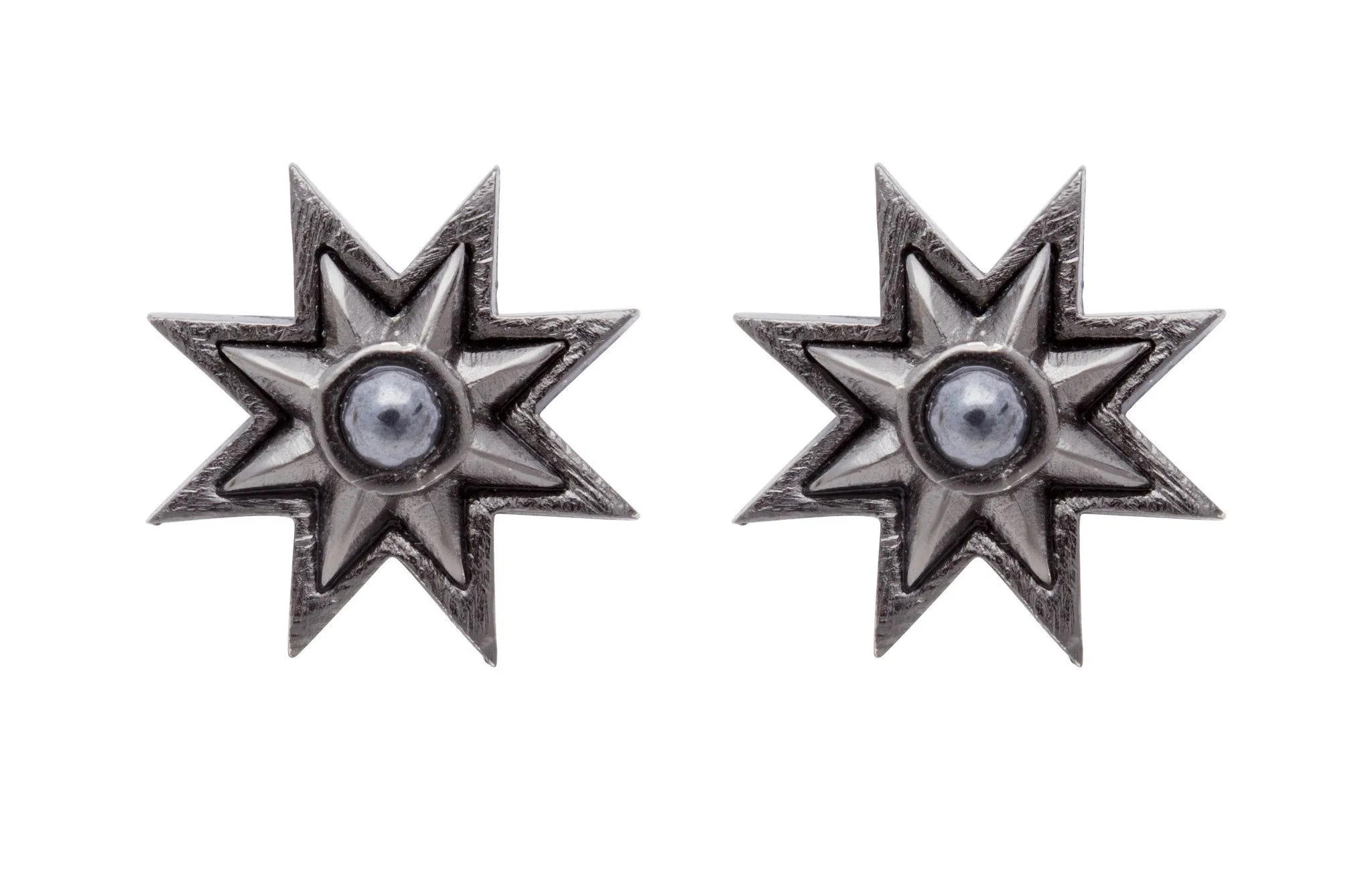 Sunburst Stone Earring
