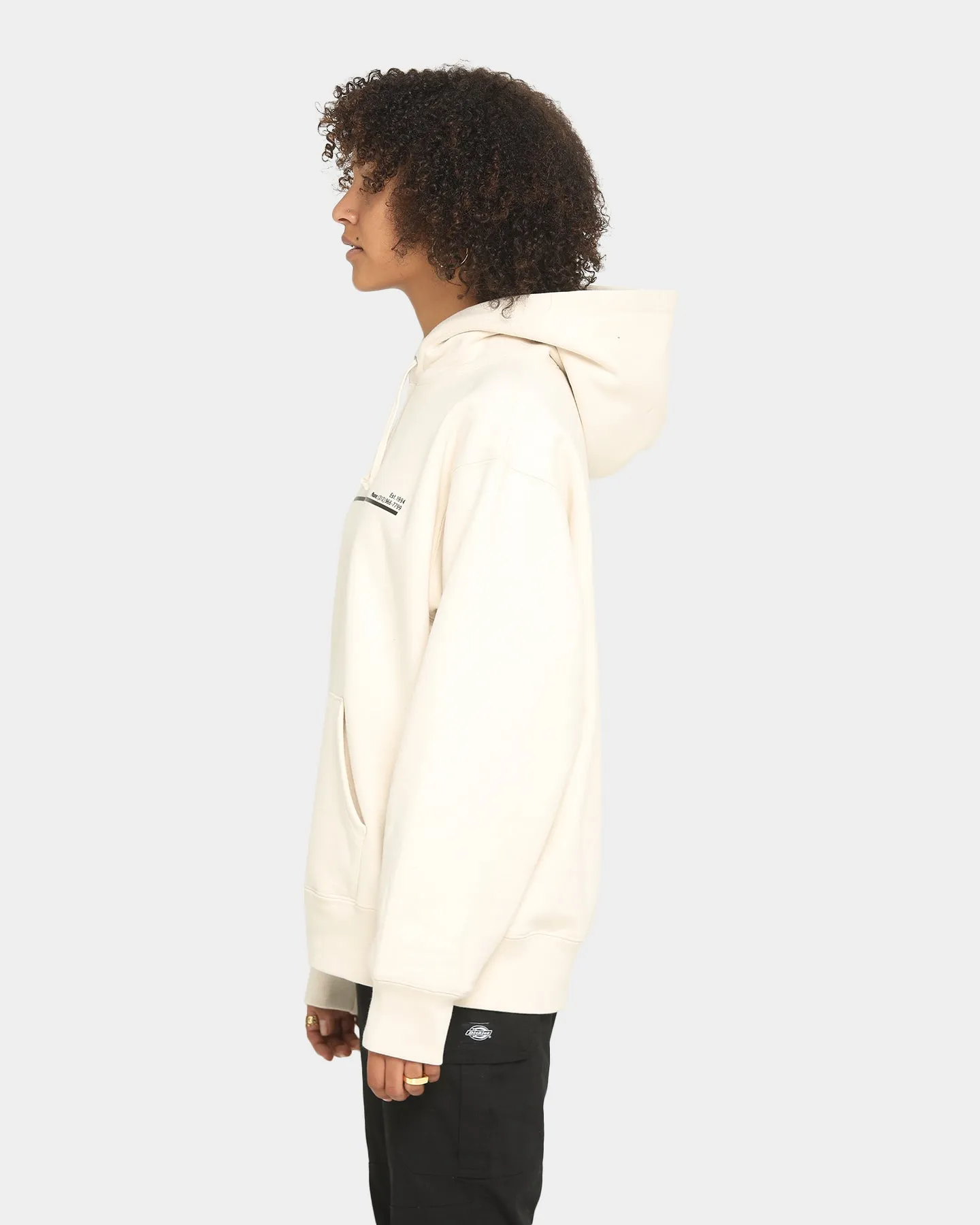 Supreme Shop Hooded Sweatshirt Natural