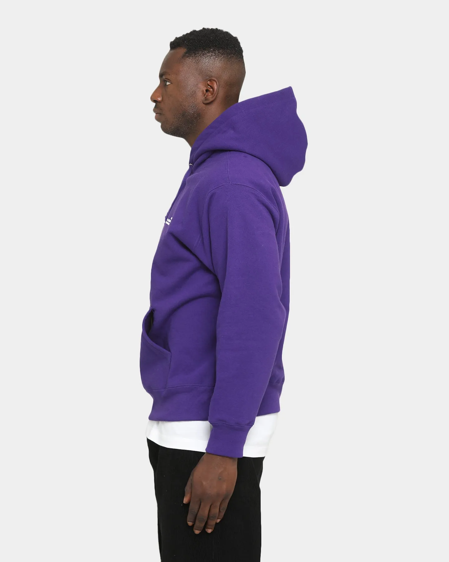 Supreme Shop Hooded Sweatshirt Purple