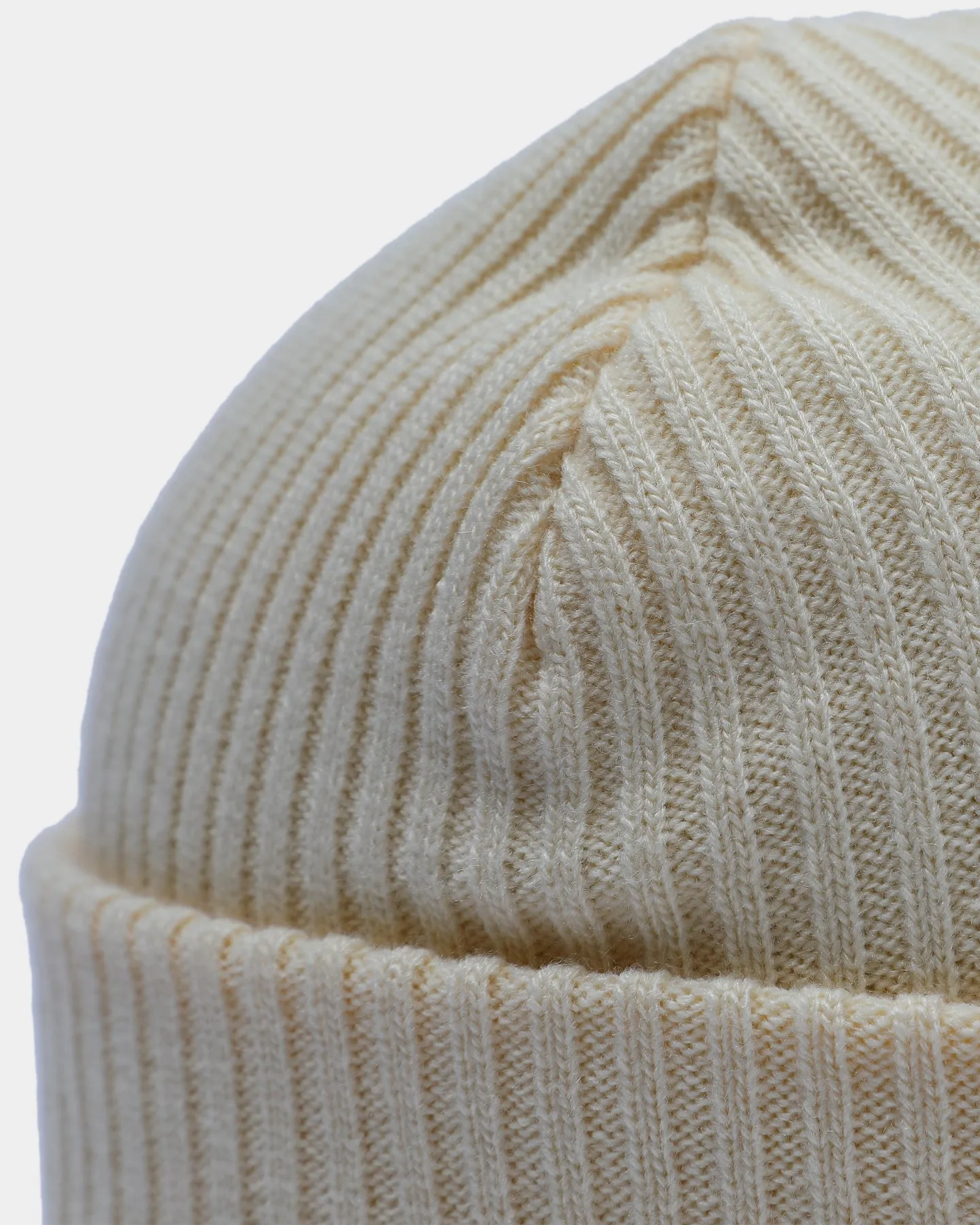 Supreme Wide Rib Beanie Natural