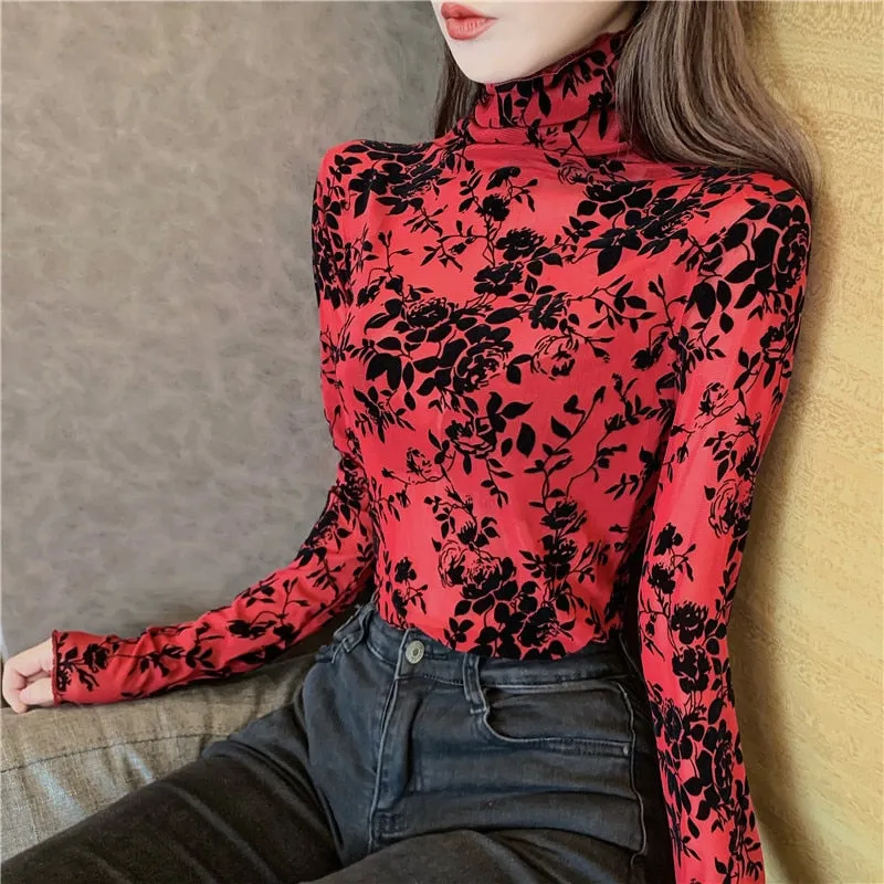 The Heartbeat Transparent Blouse