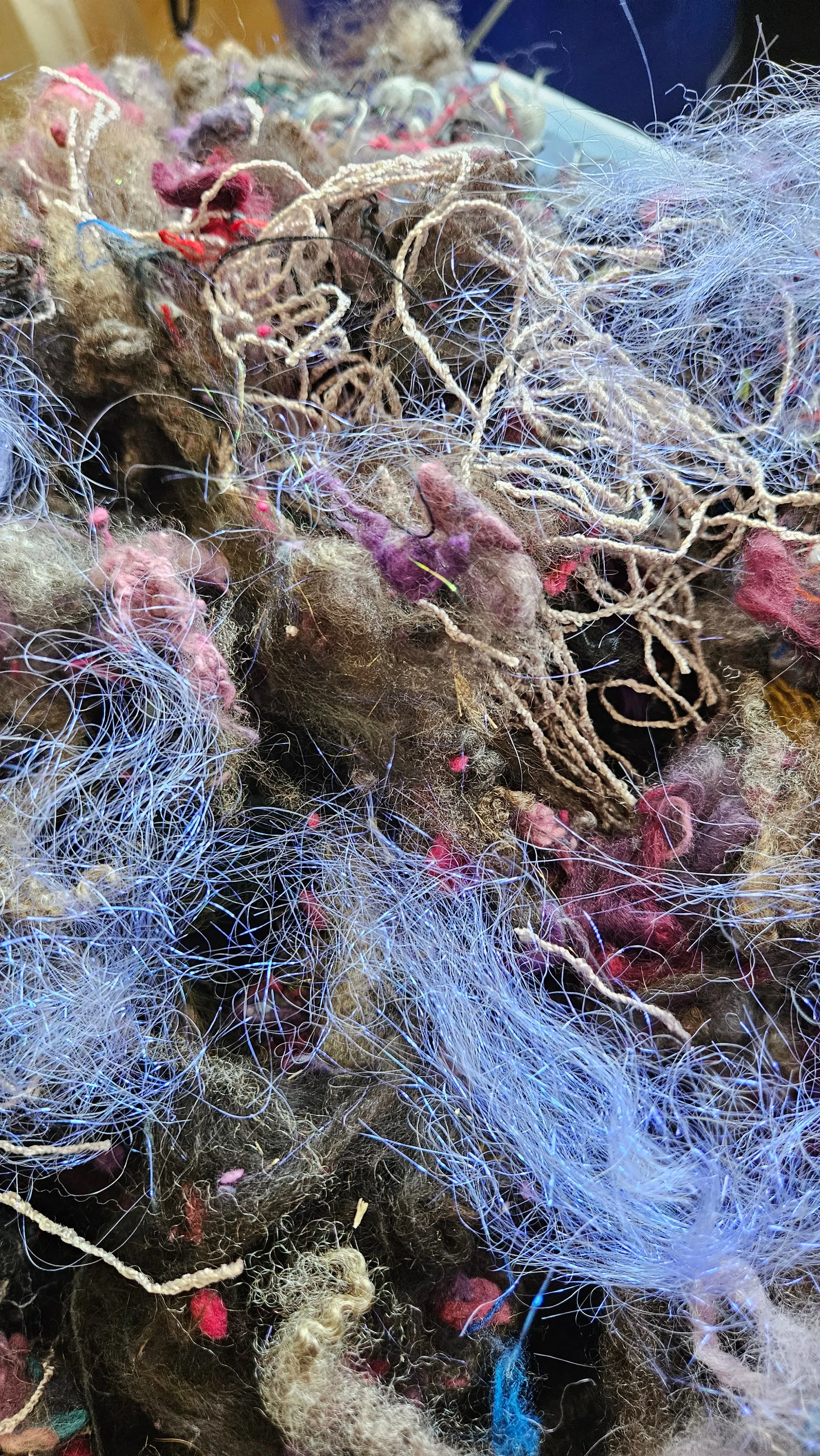 TWELFTH NIGHT Fiber Art Cloud Blend - 4 ounces (WAFA)