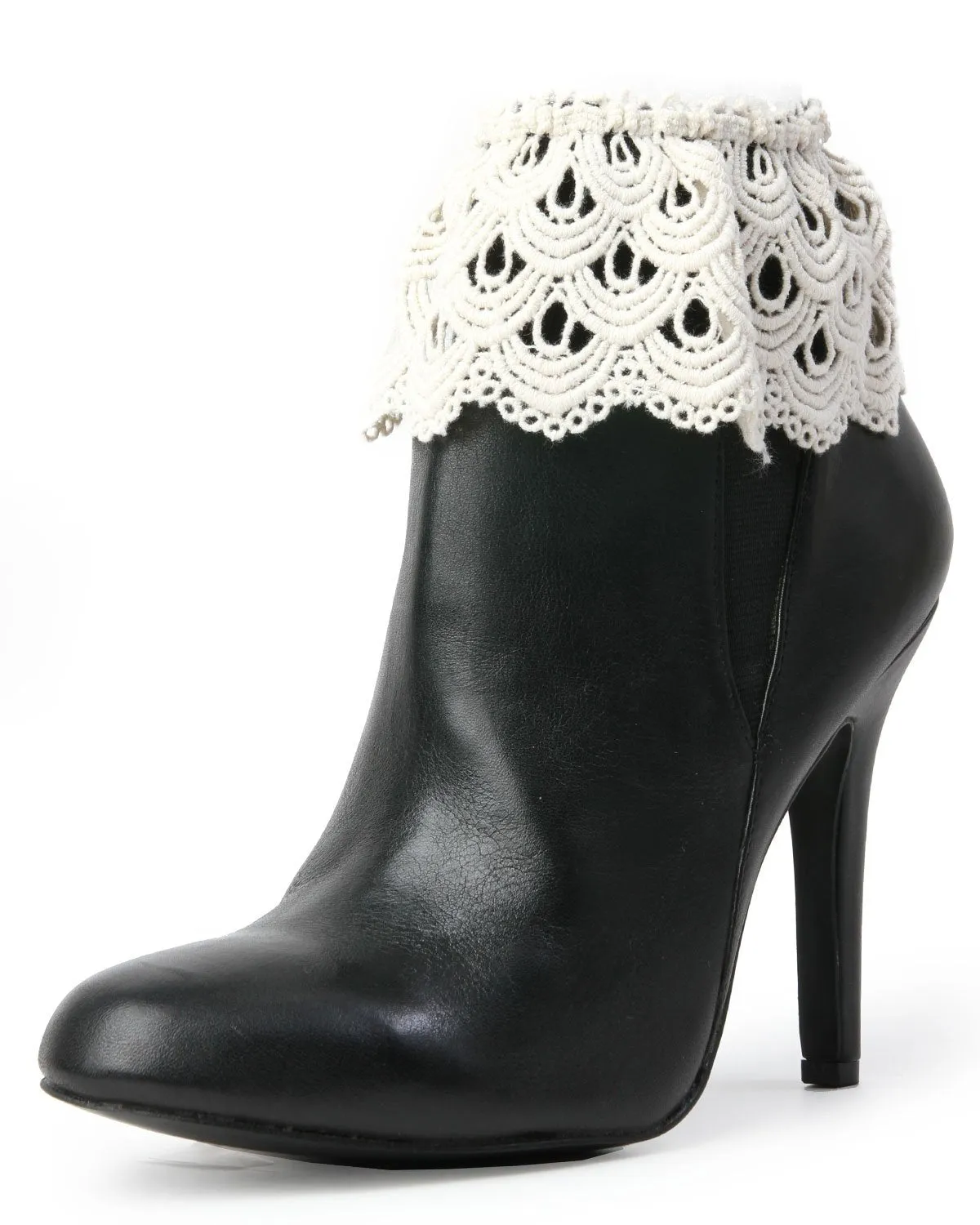 Women's Grazyna Scalloped Lace Boot Toppers
