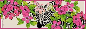 Zebra Vibes | Rectangle Scarf